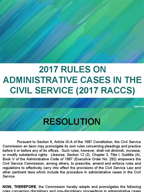 raccs lawphil|2017 Rules On Administrative Cases in The Civil Service (2017 .